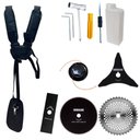 Ver imagem 7 de Roçadeira Multifuncional Anmax Cg520p À Gasolina 52cc 2,2hp 10.000rpm C/ 5 Opções de Corte