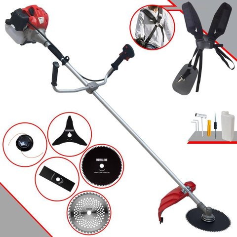 Roçadeira Multifuncional Anmax Cg520p À Gasolina 52cc 2,2hp 10.000rpm C/ 5 Opções de Corte