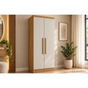 Ver imagem 1 de Guarda Roupa Modulado Casal 2PTAS Rizon Cinamomo N. Horizonte