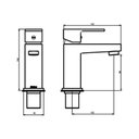 Ver imagem 2 de Torneira para Banheiro Monocomando Axiom Slim