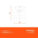 Ver imagem 3 de Cisterna Polietileno 10.000 Litros Sultanques