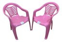 Ver imagem 4 de Cadeira Poltrona Infantil Baby Rosa 02 Und Plasnorthon