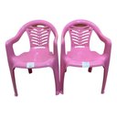 Ver imagem 1 de Cadeira Poltrona Infantil Baby Rosa 02 Und Plasnorthon