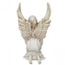 Ver imagem 2 de Estatueta Sala Quarto Jardim Anjo Protetor Resina 21x10
