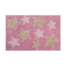 Tapete Quarto Infantil Jazz Kids 1m X 1,5m  - Estrela Rosa - 2