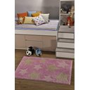Ver imagem 1 de Tapete Quarto Infantil Jazz Kids 1m X 1,5m  - Estrela Rosa