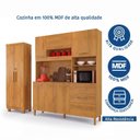 Ver imagem 6 de Kit Armário Multiuso Toronto + Armário de Cozinha Caribe 100% MDF Yescasa