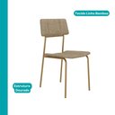 Ver imagem 6 de Conjunto de Sala de Jantar 6 Cadeiras Essence Carraro Noce Dourado