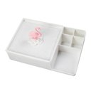 Ver imagem 3 de Organizador Multiuso Flamingo de Mesa Lifestyle Jacki Design Branco
