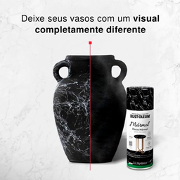 Spray Efeito Mármore Linhas 400ml Branco Rust Oleum - 2