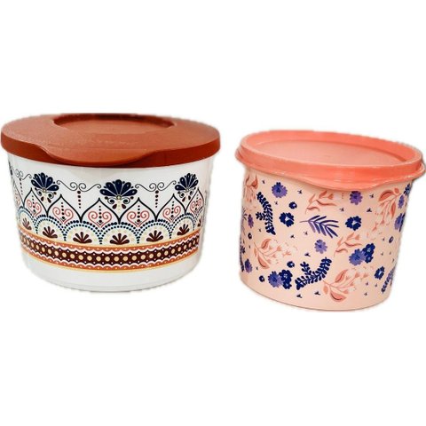 Tupperware Kit 2 Peças Potinho Jardim 500ml e Potinho 800ml Kit 2 Peças Potinho Jardim 500ml e Potin