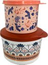Ver imagem 2 de Tupperware Kit 2 Peças Potinho Jardim 500ml e Potinho 800ml Kit 2 Peças Potinho Jardim 500ml e Potin
