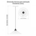 Ver imagem 4 de Luminária Teto Lustre Pendente Balcão Cozinha Sala Mdf Cabo Cor:vermelho
