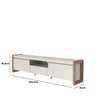 Rack para TV até 75'' Bristol 2.2 Off White/Natural - 3