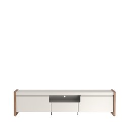 Rack para TV até 75'' Bristol 2.2 Off White/Natural - 2