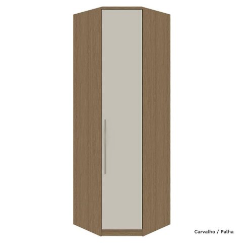 Guarda Roupa Modulado 01 Porta 245cm Canto Oblíquo Setiba