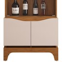 Ver mais imagens de Cristaleira para Sala de Jantar 4 Portas 74cm Alice D04 Freijó/off White - Mpozenato