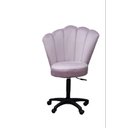 Ver imagem 3 de Maca Estética Joe 60X180 cm + Cadeira Mocho Veludo Rosê Facial Cílios E Sobrancelhas Ms Decor