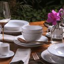 Ver imagem 2 de Conjunto com 6 Pratos de Sobremesa Madeleine Branco Ø20,5cm