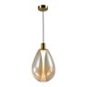 Lustre Pendente Skylight Thunder 4042 G Led Bivolt Dourado / Ambar Sky-4042g - 1