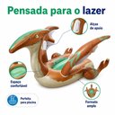 Ver imagem 2 de Boia Inflável Dinossauro 1,35 x 1,98 m com Alças de Apoio