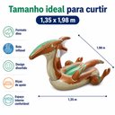 Ver imagem 4 de Boia Inflável Dinossauro 1,35 x 1,98 m com Alças de Apoio