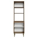 Ver mais imagens de Torre Quente 60 cm 3 Portas Rustic/Branco Lille Madesa