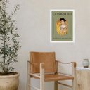 Ver imagem 2 de Quadro Gustav Klimt - Art Nouveau 24x18cm:madeira Branca