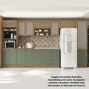 Ver imagem 6 de Armário Paneleiro Cozinha Botanic 50cm 02 Portas M626 Kappesberg - Nogueira/verde Oliva