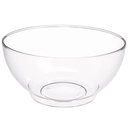 Ver imagem 2 de 12 Tigelas Saladeiras Grandes Redondas 3,1l Transparente Servir Salada Sobremesa Crippa Travessa