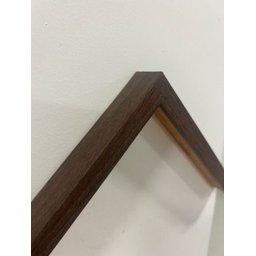 Conjunto de Quadro Decorativo Abstrato Formas Marrom Claro - 2