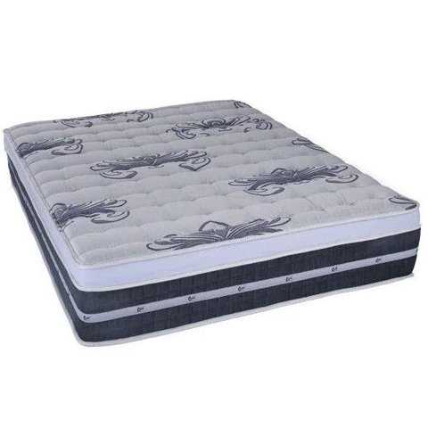 Colchão Casal Castor Silver Star Mola Pocket Air One Face 138x188x032