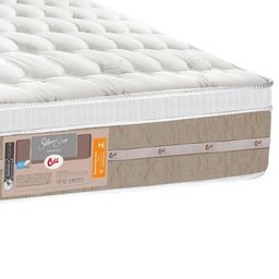 Colchão Casal Castor Silver Star Mola Pocket Air One Face 138x188x032 - 3