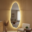 Ver imagem 2 de Espelho Orgânico Decorativo Venus 150x60cm com Iluminação Led e Acionamento Touch Lopazzi