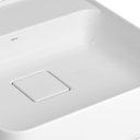 Ver imagem 3 de Cuba Semiencaixe Deca Slim Quadrada com Mesa 40cm Branco L.61040.M.17