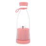 Liquidificador Fresh Juice 380ml Rosa Usb Recarregável Portátil para Bebidas Saudáveis - 3
