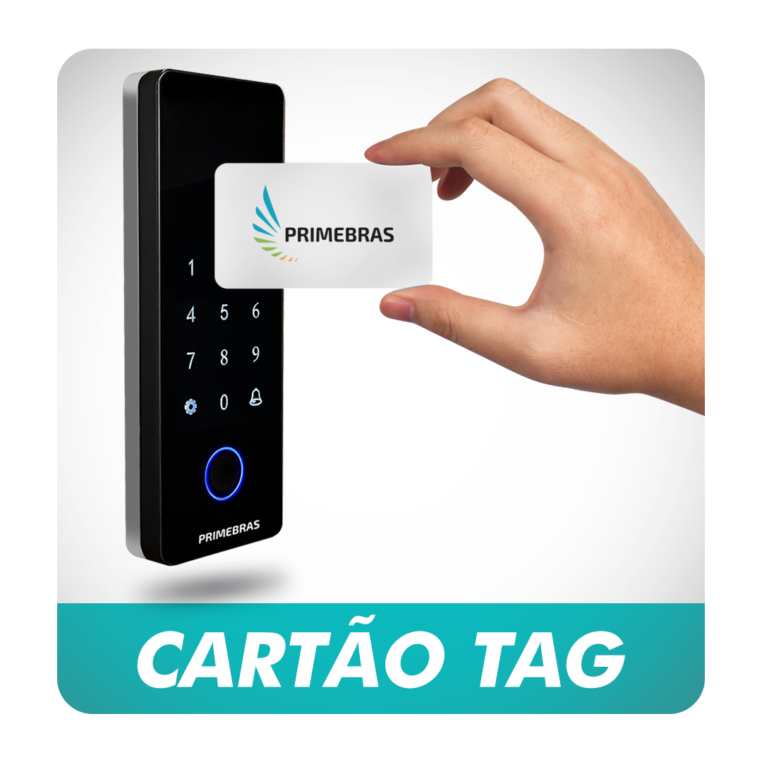 Fechadura Digital Com Aplicativo Primebras Atenas Porta Vidro - 4