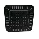 Ver imagem 3 de Ducha Flatt Quadrada 21 Cm Abs Preto Matte C/ Niple Teto