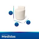 Ver imagem 5 de Kit 2 Puff'S Banqueta Alto Confortável Reforçado Minimalista Roma Corino