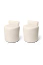 Ver imagem 2 de Kit 2 Puff'S Banqueta Alto Confortável Reforçado Minimalista Roma Corino