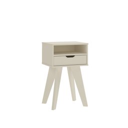 Mesa Lateral de Apoio com Gaveta Pés Retrô Vip Artely - 19