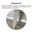 Ver imagem 7 de Mesa Lateral de Apoio com Gaveta Pés Retrô Vip Artely Branco
