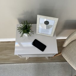 Mesa Lateral de Apoio com Gaveta Pés Retrô Vip Artely - 15