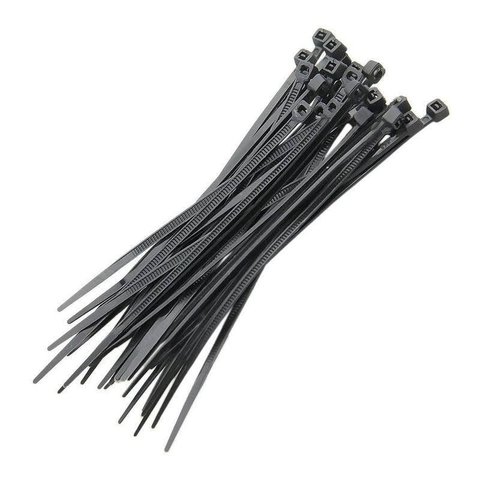 Abraçadeira de Nylon 280 X 4,8 Preta com 500 Peças - Fertak