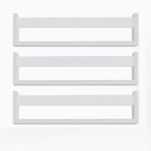 Kit 3 Prateleiras Revisteiro para Livros Infantis 40x12x11,5cm