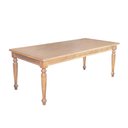 Ver imagem 1 de Conjunto Jantar Mesa Rústica Franscisca 220x100 Madeira Maciça com 8 Cadeiras Ripada Confort Natural