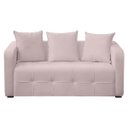 Ver imagem 2 de Sofá Orgânico Tokio 3 Lugares 195cm Bouclê Facto:bouclê Rosa Bebê