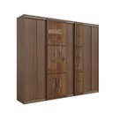Ver imagem 2 de Guarda Roupas Casal 270cm Seringal c/ Led Cabecasa Madeiraoriginals