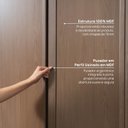 Ver imagem 7 de Guarda Roupas Casal 270cm Seringal c/ Led Cabecasa Madeiraoriginals