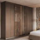 Ver imagem 1 de Guarda Roupas Casal 270cm Seringal c/ Led Cabecasa Madeiraoriginals